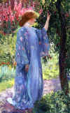 Guy Rose, The Blue Kimono, 1909. Gandy Gallery: www.gandynet.com/art